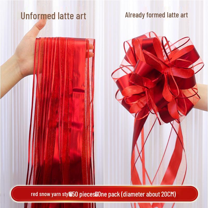 Rural Wedding Décor Set: Quilt, Trousseau, Car Ribbons & Room Decorations