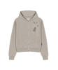 Dominant Midnight Horse Graphic Hoodie Zip-Up_Beige