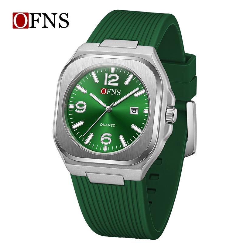 Ofns Men's Waterproof Business Watch, Bestseller, Square/Round Dial, Classic Single Calendar