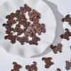 Teddy Bear & Kitten Cartoon Wood Buttons - DIY Bracelet & Necklace Beading Kit
