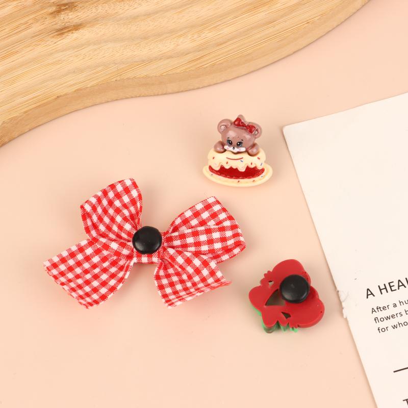 Cute Cherry Candy Cake Shoe Buckle Girly Detachable Shoe Flower Shoe Charms For Hole Shoes Shoe Upper Decorative Accessories