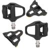 KIMISS Road Bike Pedals Aluminum Alloy with Cleats Bicycle Repair Replacement with Fittings Lightweight Load Capacity SPD-SL Self-Locking