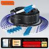 Fenghuo Tiancheng Outdoor Armored Single-Mode LC Fiber Optic Patch Cable