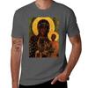 Black Madonna of Czestochowa Poland Our Lady of Czestochowa Madonna and Child Virgin Mary TShirt Big Size Simple TShirt