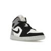 Air Jordan 1 Mid SE Light Steel Grey Canvas Women Sneakers Sail Black DV0427-100