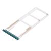 Ersatz SIM-Kartenfach Speicherkartensteckplatz Halter mit Auswurfstift Bürste für Xiaomi Redmi Note 9 Grün