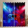 Gamer Curtains for Children's Bedroom, Gaming Window Treatments, Living Room, Kids, Teens, Boys