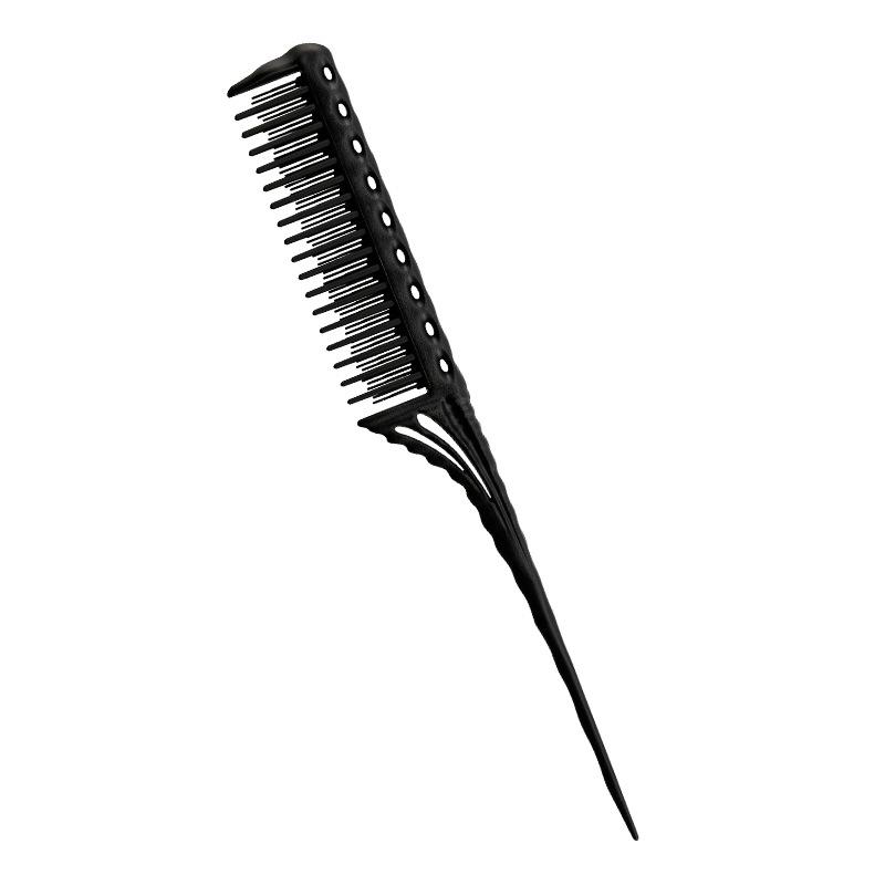 1Pc Professional Hair Combs Tip Tail Comb Barber Hairdressing Comb 3-Row Teeth Detangling Comb Salon Tools Barber Accessories