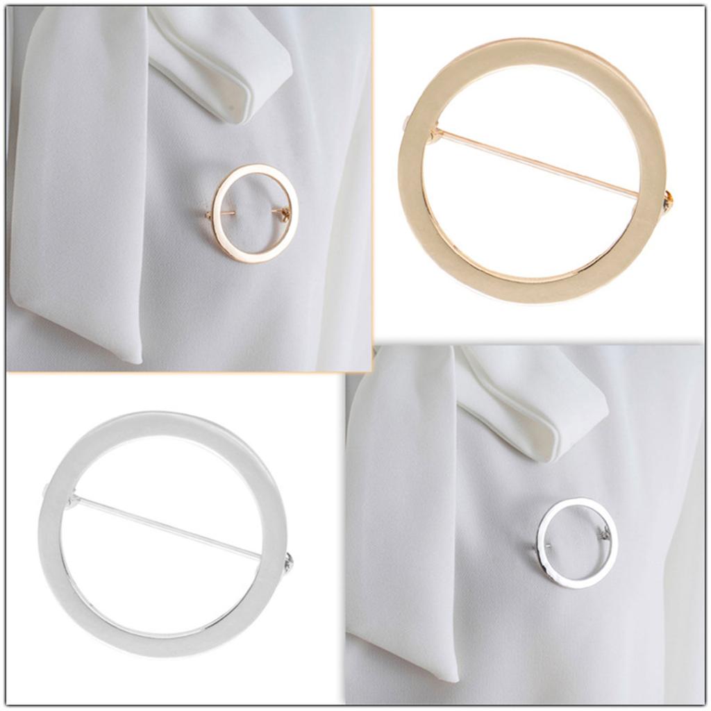 Złoty/Srebrny Kolor Broszka Minimalistyczna Przypinka do Kardiganu Metalowa Odznaka na Klapę Akcesoria do Stroju Biurowego i Spotkań Biznesowych