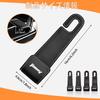 XYHGM Jimny Headrest Hooks with Exclusive JIMNY 30kg Weight PU Leather Car Concealed Seat Car Front and Load Interior Car Convenient Car Set JIMNY