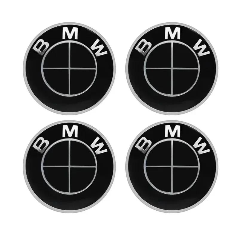 

4pcs 56/65mm Car Badge Wheel Center Cover Stickers Hub Caps Decal For BMW M M3 X5 X3 E46 E90 E39 F10 F20 F30 G20 E60 E36 E34 X6 56mm