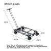 Pet Trolley Cat Bag Extra Large Portable Case Detachable Dog Trolley Case Large Foldable Pet Bag Cat Travel Carrier Bag