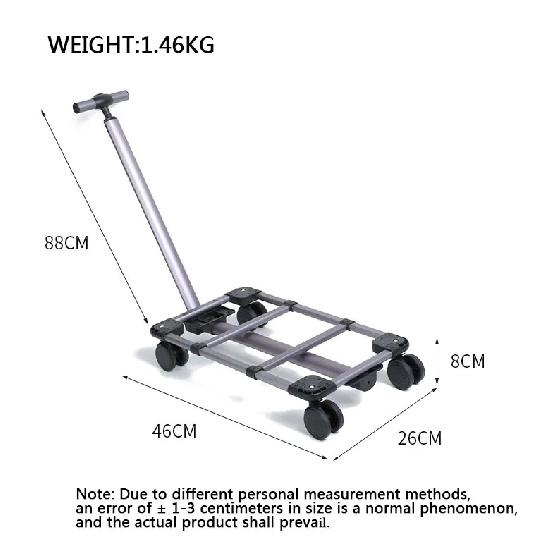 Pet Trolley Cat Bag Extra Large Portable Case Detachable Dog Trolley Case Large Foldable Pet Bag Cat Travel Carrier Bag