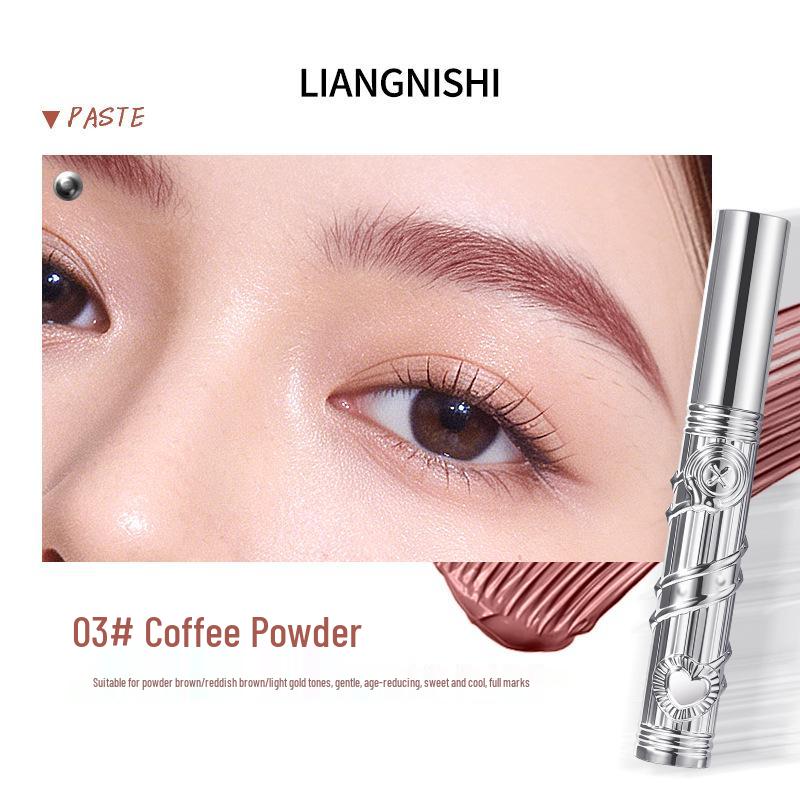 

Liang Ni Shi Long-lasting Sculpting Brow Mascara - Natural Tint, Volumizing, Beginner-Friendly.