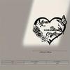 Elegant Memorial Iron Wall Art Rose Heart Weather Resistant Mother Gift Garden Home Decor