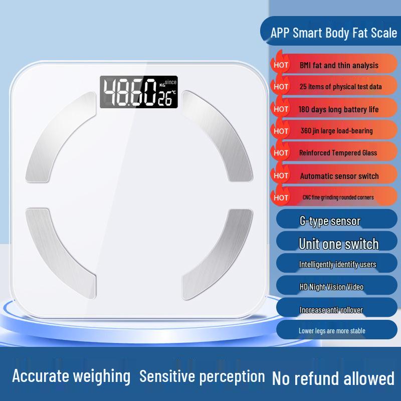 Smart Electronic Body Fat Scale: Accurate Cross-Border Household Health Measurement Device.