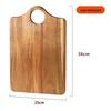 ZISIZ Solid Wood Double-Sided Cutting Board