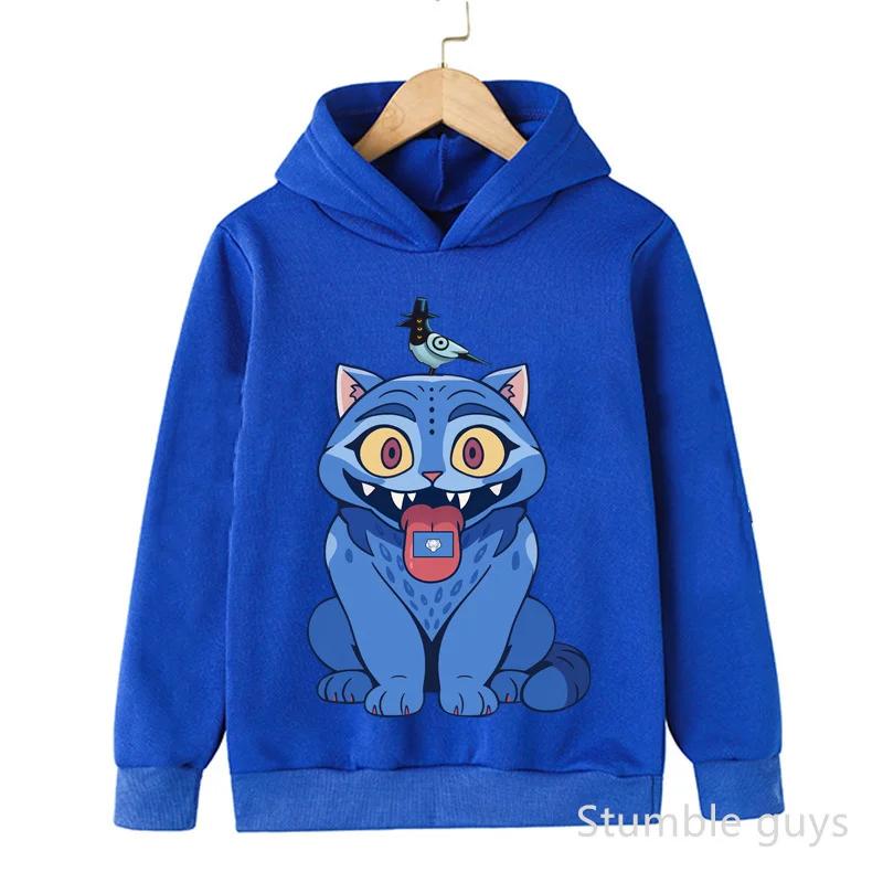 Zengyanqin02 Kinderen Warm Kpop Demonenjagers Casual Mode Herfst Winter Jongens Meisjes Sweatshirt Hoodie Anime Kleding 120