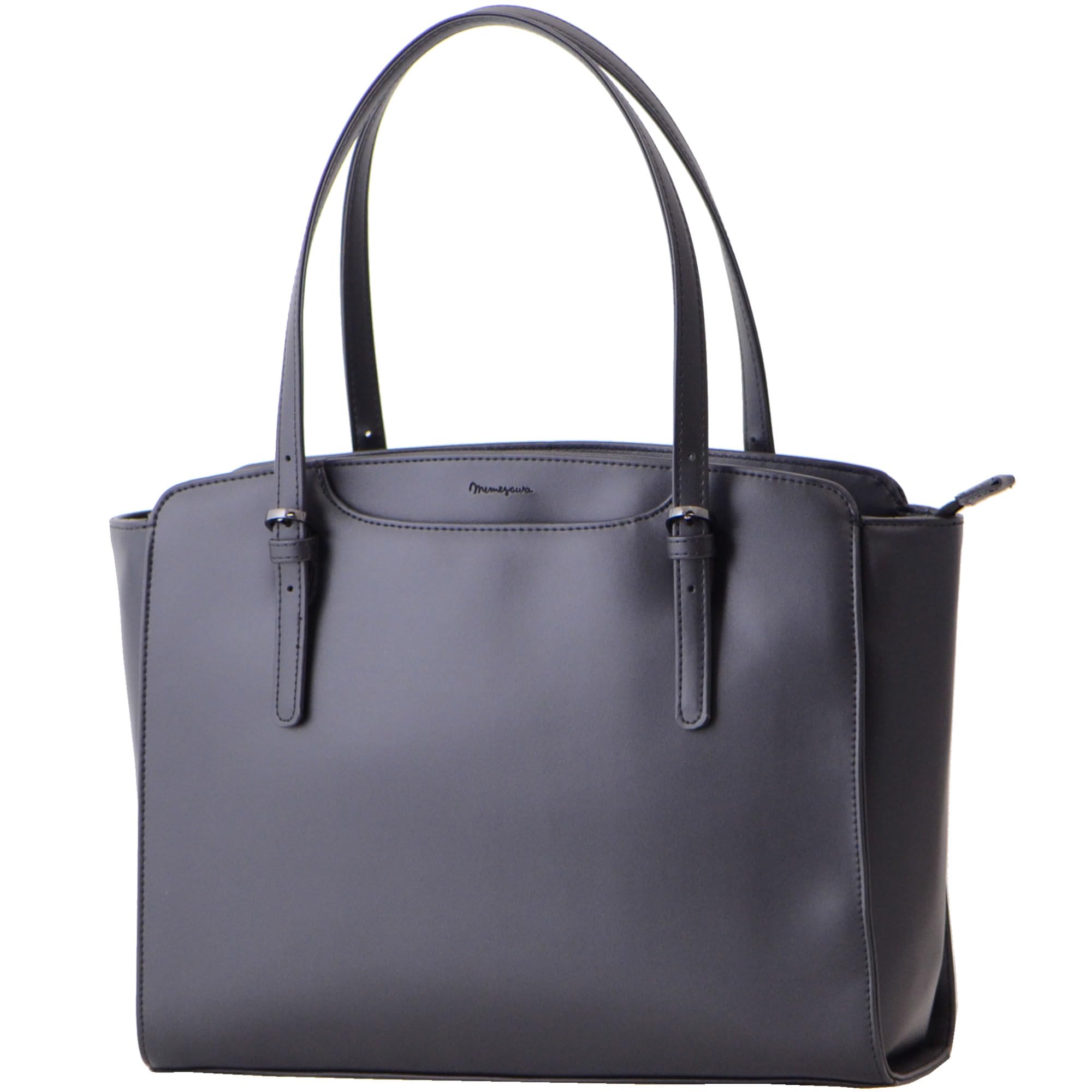 

Memezawa Bags Women s Recruitment Bag, A4 Size, Standing, Popular, Black, Lightweight, Leather, Perfect for Job Hunting, Interviews, and After