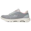 Go Walk 5 Low Top Running Shoes Women Sneaker Gray Pink 124155-GYPK
