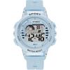 Digital Watch Unisex Electronic PU Band Water Resistant Alarm Stopwatch Date Display EL Backlight 7 Colors Sports Watch