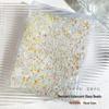 Mermaid Iridescent Nail Art Beads - Glass Rhinestone Half-Rounds for DIY Nail Decoration