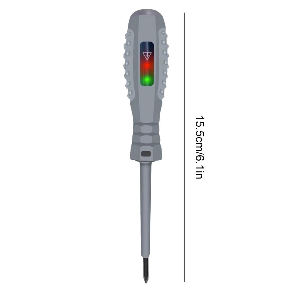 Voltage Tester Screwdriver Live Wire Electrician Tester Magnetic Tester Screwdriver 24V-250V Voltage Detector for AC/DC Circuit