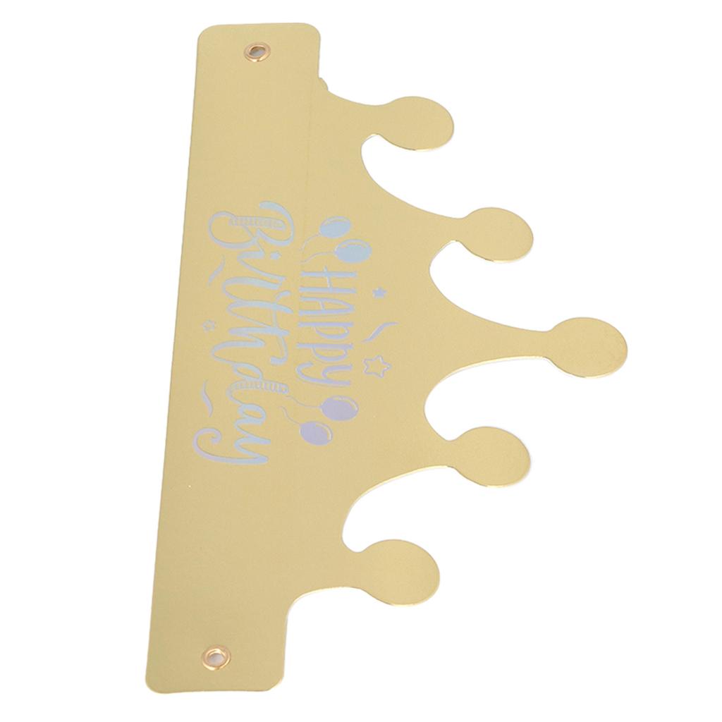 40pcs Paper Crowns Cute Shape Small Compact Attractive Decorative 22.5x11.5cm Birthday Crowns for Graduations