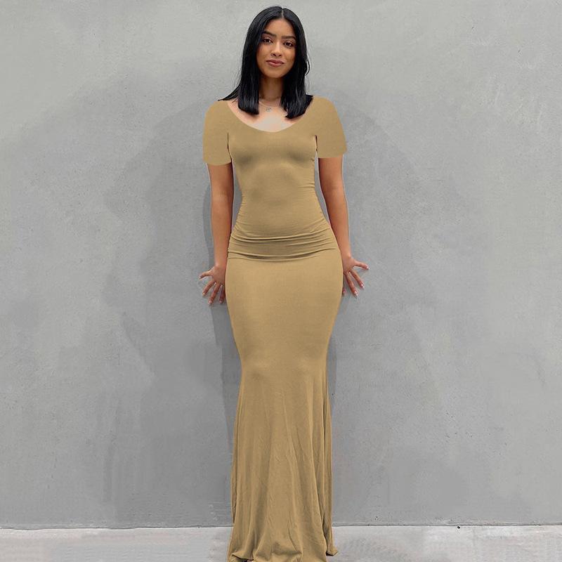 New European and American Fashion Avant-garde Kardashian Skims Casual Slim Suspender Dress Women