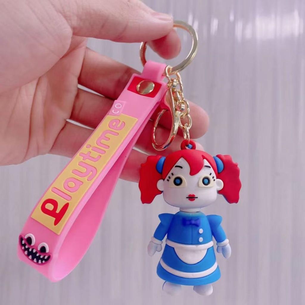 

Poppy Playtime Keychains Mommy Long Legs Keyring Figures Gift Girl