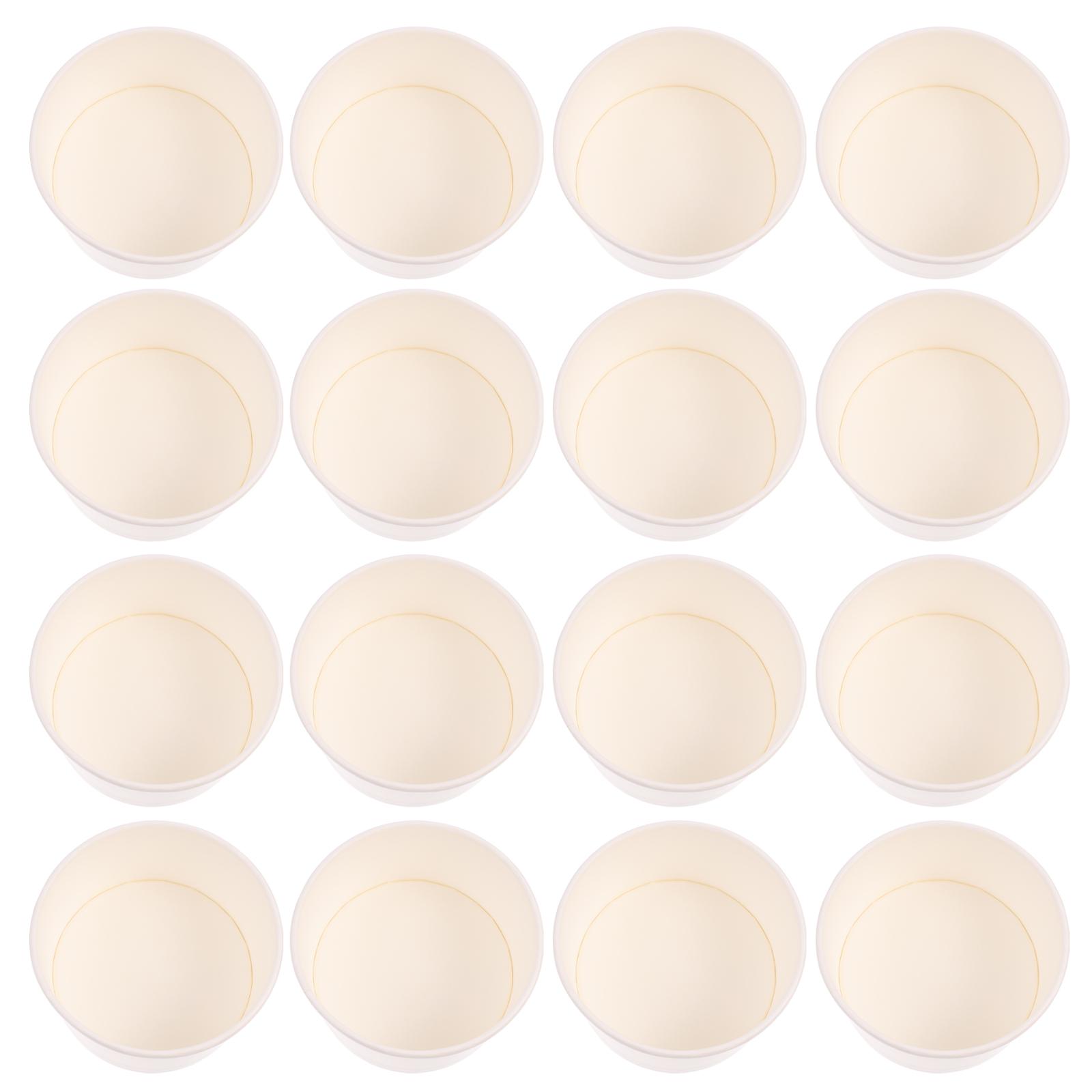 100Pcs 3Oz Plastic Dessert Cups Ice Cream Cups Disposable Jelly Pudding Cups
