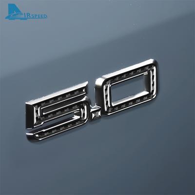 Real Soft Carbon Fiber Sticker For Ford Mustang GT 2025 2025 2026 LHD RHD Car Rear 5.0 Trunk Body Badge Emblem Trim Accessories