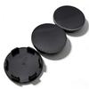 4pcs No Logo Black/Silver Emblem Car Wheel Center Caps 51MM 46MM Wheels Hub Cap Rim Hubcaps Dust Cover Replace Car Accessories