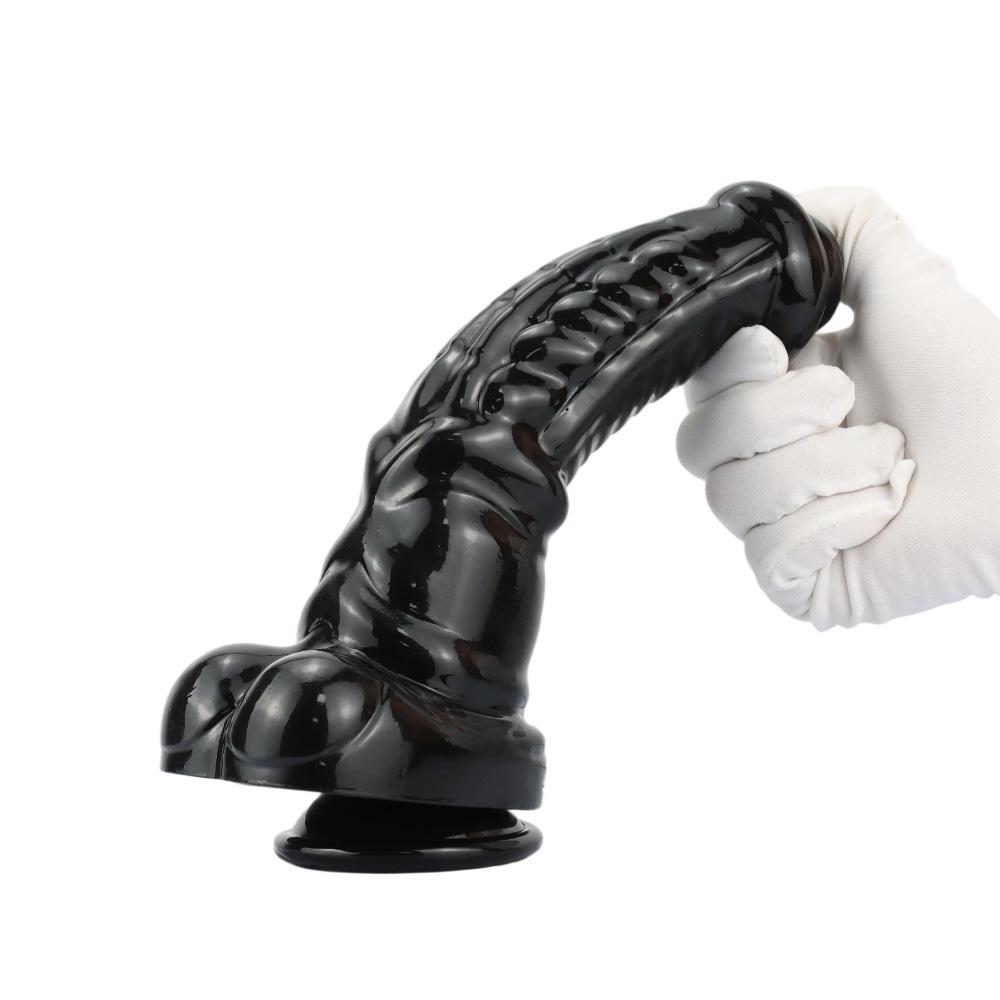 Realistic Silicone Dildo for Women, Dual-Ended Design for G-Spot & Anal Stimulation, Suction Cup Base for Hands-Free Play