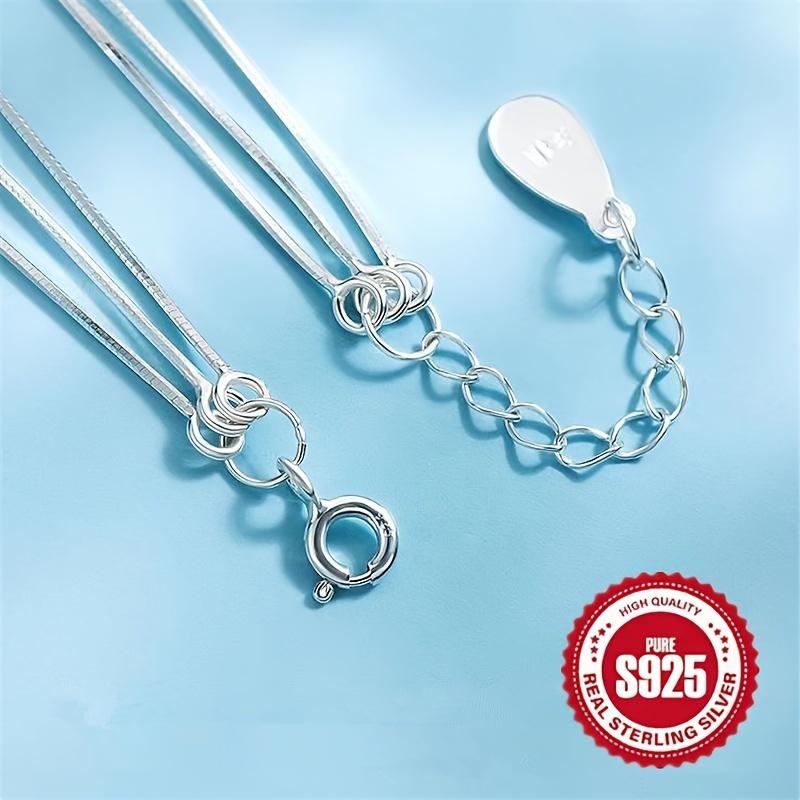 Elegant 925 sterling silver bracelet with delicate small beads and a thoughtful spring clasp design, suitable for daily wear