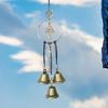 Wiccan Bells Wind Chimes Witch Wind Chimes Door Hangers Hanging Witch Bells Protections Witchcraft Decors Home Decors