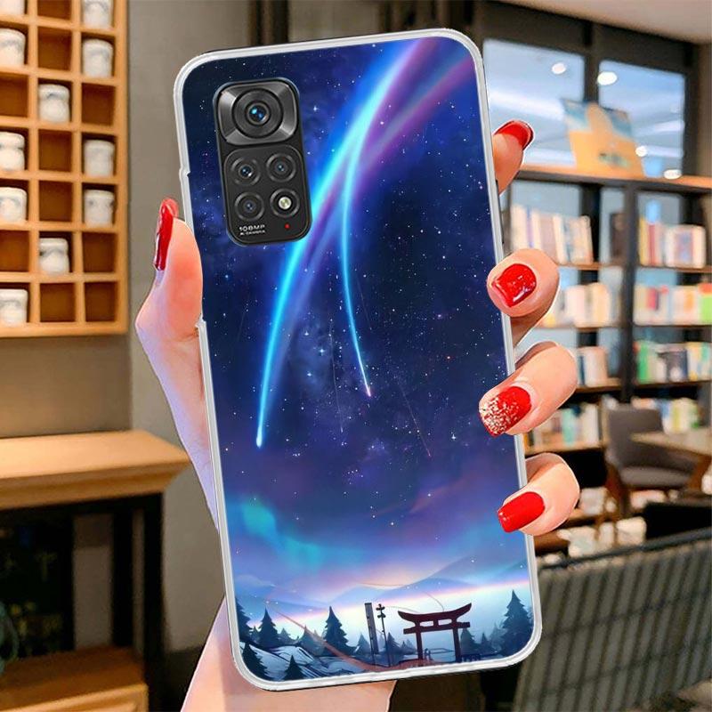 Anime Aesthetic Scenery Cover Phone Case For Xiaomi Redmi Note 15 14 13 12 11 10 Pro Plus 14S 12S 11S 11T 11E 10S Soft Fundas Sh