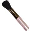Rokkakukan Sakurado Roger Face Cute Brown and Pink Lace Portable Makeup Powder Cheek Brush RO-1 Brush Pattern! Brush, Brush,