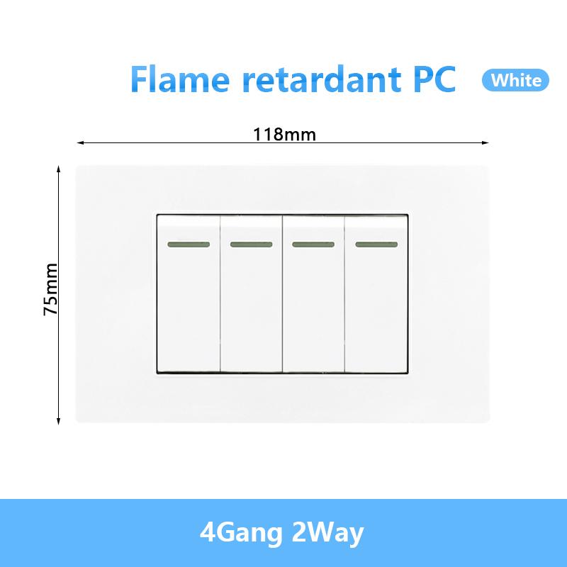 Italien Chile Mexiko USB Smart Typ-c 20W Schnelllade-Wandsteckdose Stecker, Brasilien Elektrischer Lichtschalter Universal-USB-C-Steckdose