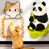 Katzenkratzmöbelschutz Klebende Katzenkratzmatte Filz Niedliche Panda Tierform Katze