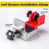1Pair Adjustable Drawer Fixing Clip High Drawer Panel Quick Installation Clamp Furniture Large Panel Mounting Auxiliary Tool Jig