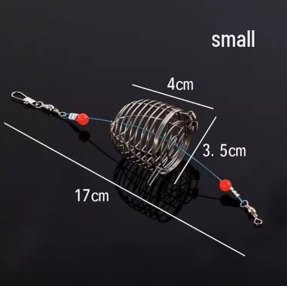 Stainless Steel Fishing Bait Cage - Tackle Accessory