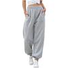 Damen Mittlere Taille Verjüngte Jogginghose Jogger Lockerer Sitz Lässige Streetwear Hose Unterteil
