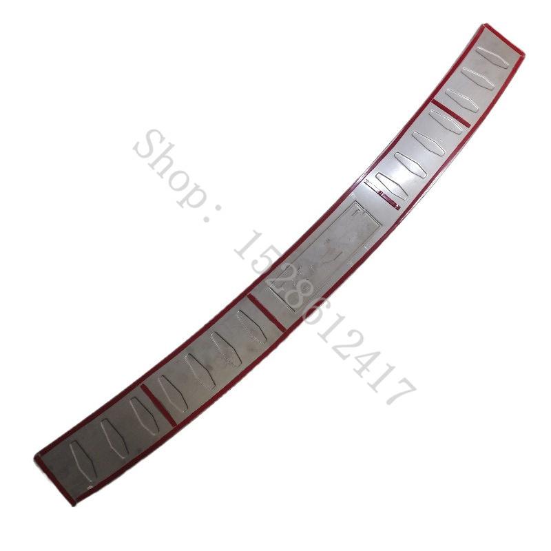 For BMW X6 E71 2008 2009 2010~2014 Stainless Steel Car Door Rear Bumper Protector Sill Trunk Tread Plate Trim Car Accessories
