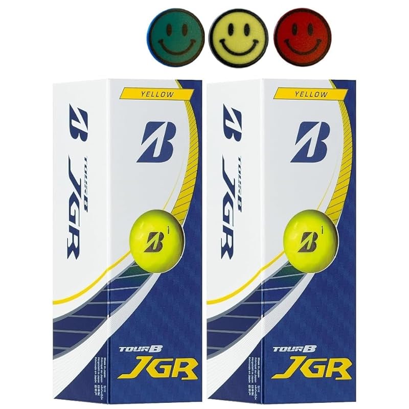 

golf ball TOUR B JGR 2023 model 2 sleeves Comes with 3 ball marks (Yellow_2 sleeves)