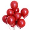 18" Double-Layer Pomegranate Red Balloon Set: Wedding, Valentine's Day, Engagement Party Decor