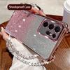 Luxury Gradient Glitter Shockproof Case For Samsung A53 A52 A32 A13 A23 A33 A73 A12 A22 A03Core A51 Crystal Bracelet Phone Cover