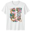 Bloom With Grace Unisexs TShirt Abstract Floral Birthday Gift For Her