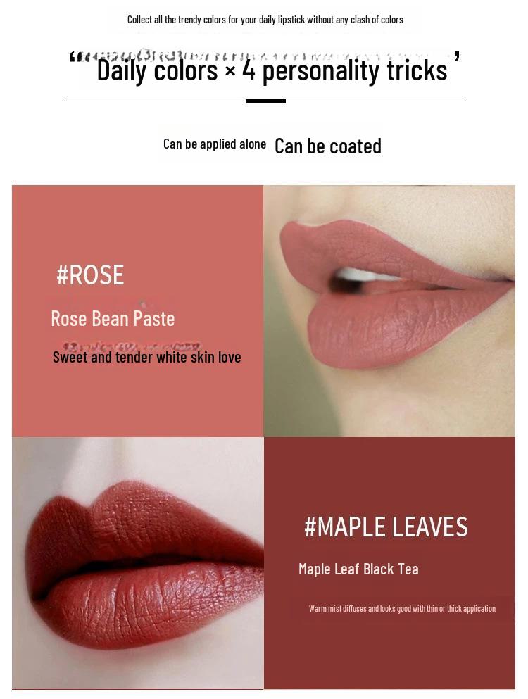 25-Color Matte Lipstick Palette: Waterproof & Moisturizing Lip Gloss Set