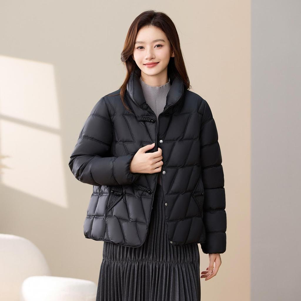 Women's Chinese-StyleJacket Winter Loose Short Quilted Coat
